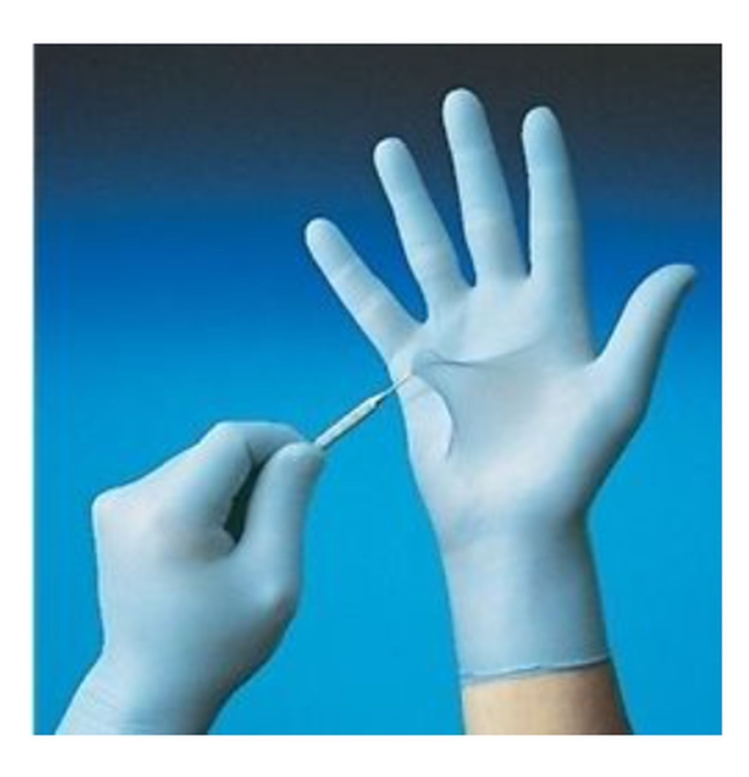 Tillotson True Nitrile Exam Gloves N-DEX Size Large100p Best 7005L Made in USA