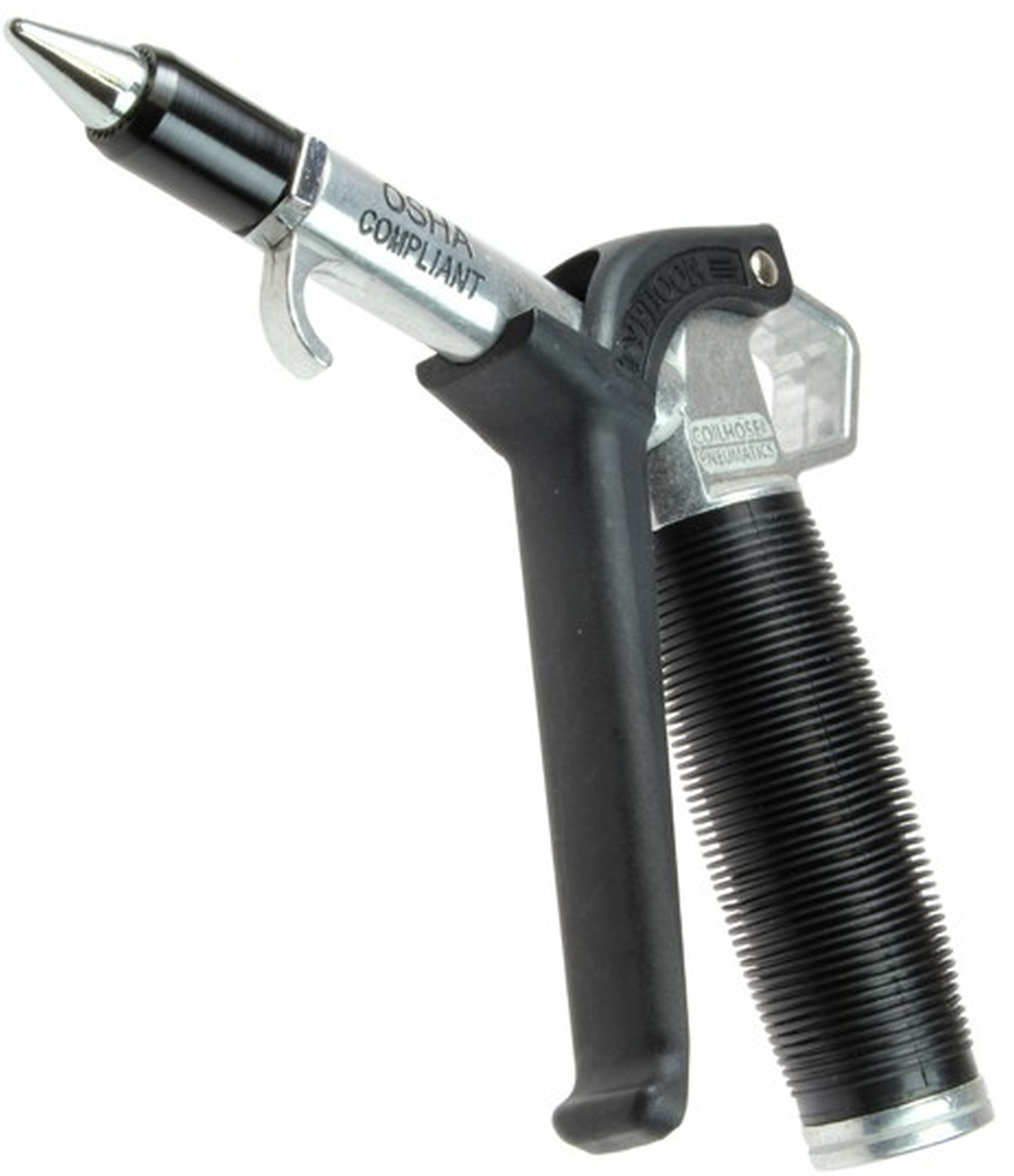 Typhoon High Flow Air Blow Gun-34 CFM volume, 2.1 lbs thrust Coilhose TYP2500CS