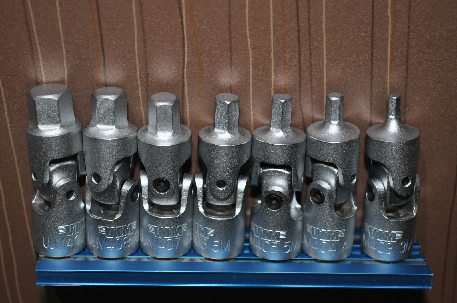 Universal Joint Stubby Metric Hex Driver, 7pc 3mm thru 10mm  VIM UJM400