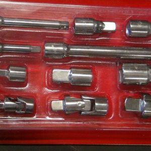 11 pcs Universal joint ,extrend bar ,adapter accessory kit H 769101