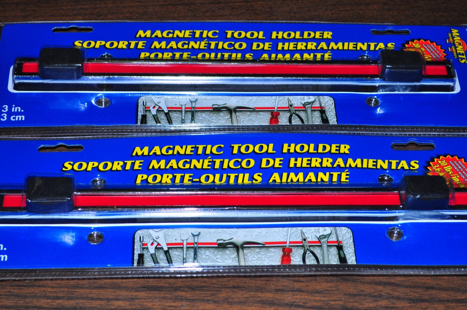 13" Magnetic Tool Holders Polish Chrome Quantity : 2 ea Master 07564