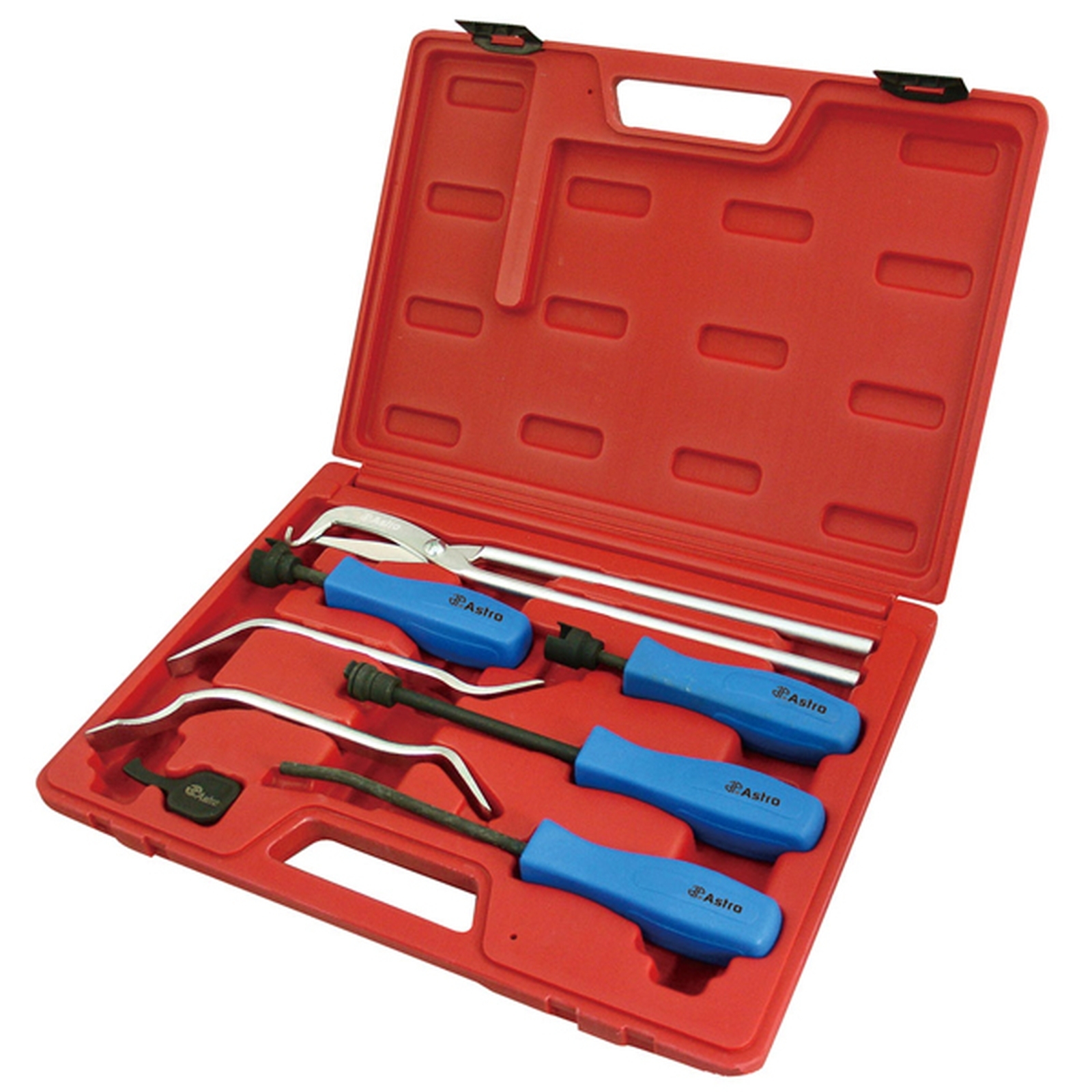 8 Piece Professional Brake Tool Set Plier,Spring Ins&remv Tool, Adjusting Spoons