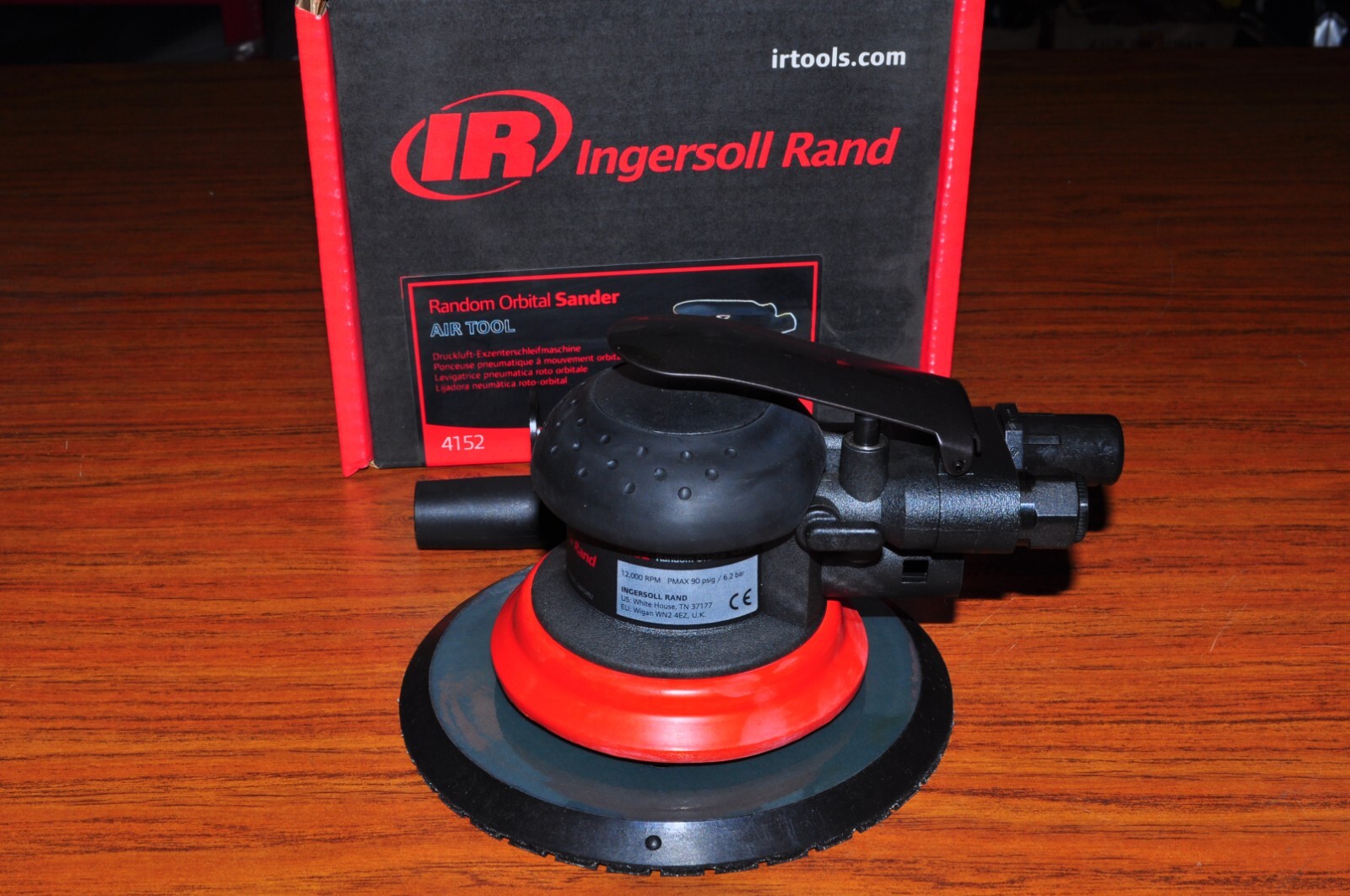 AIR SANDER FINISH RANDOM ORBIT 3/32" D/A INGERSOLL RAND 4152