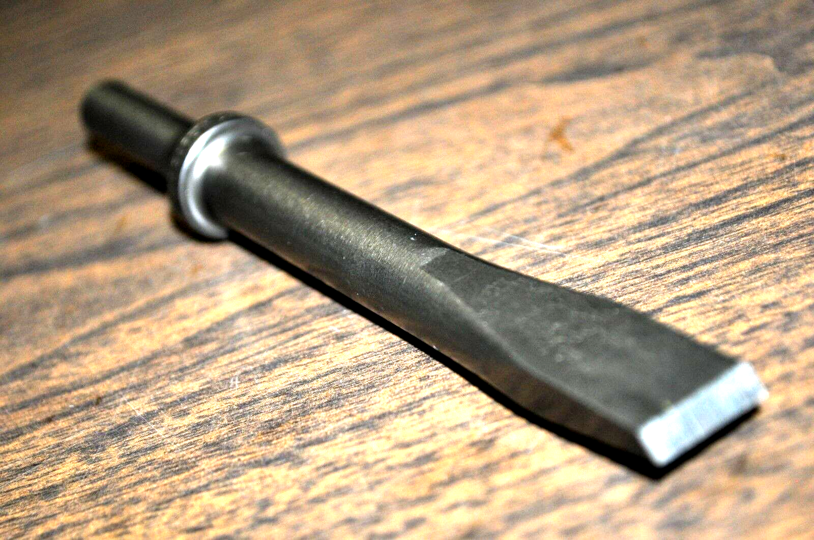 Air Hammer Riveter cutter chisel,5-3/4" Ln, 5/8"blade,Shank,.401" Ajax 912 USA