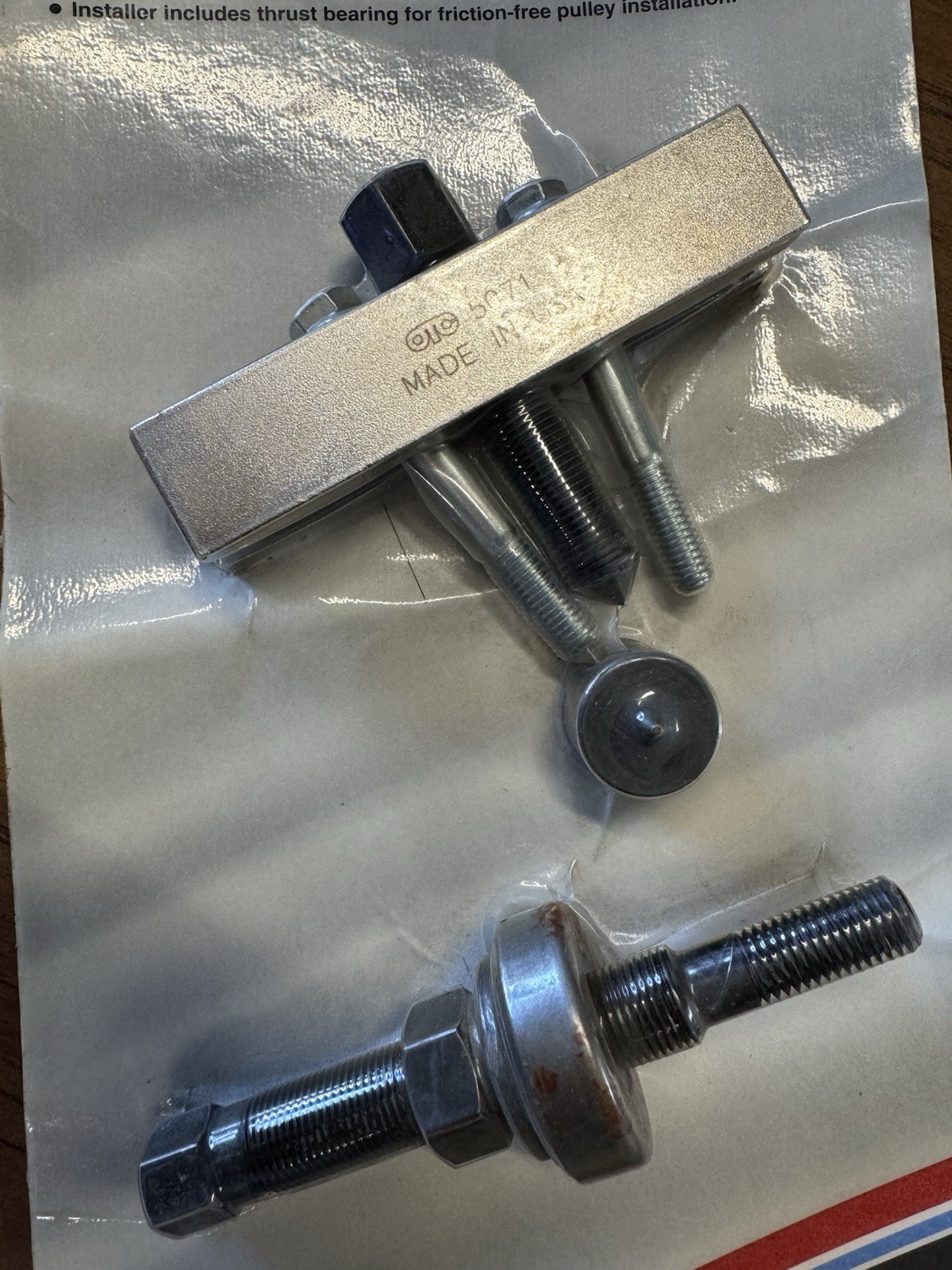 Cummins Water Pump Pulley Remover / Installer Otc 5071 Made in USA