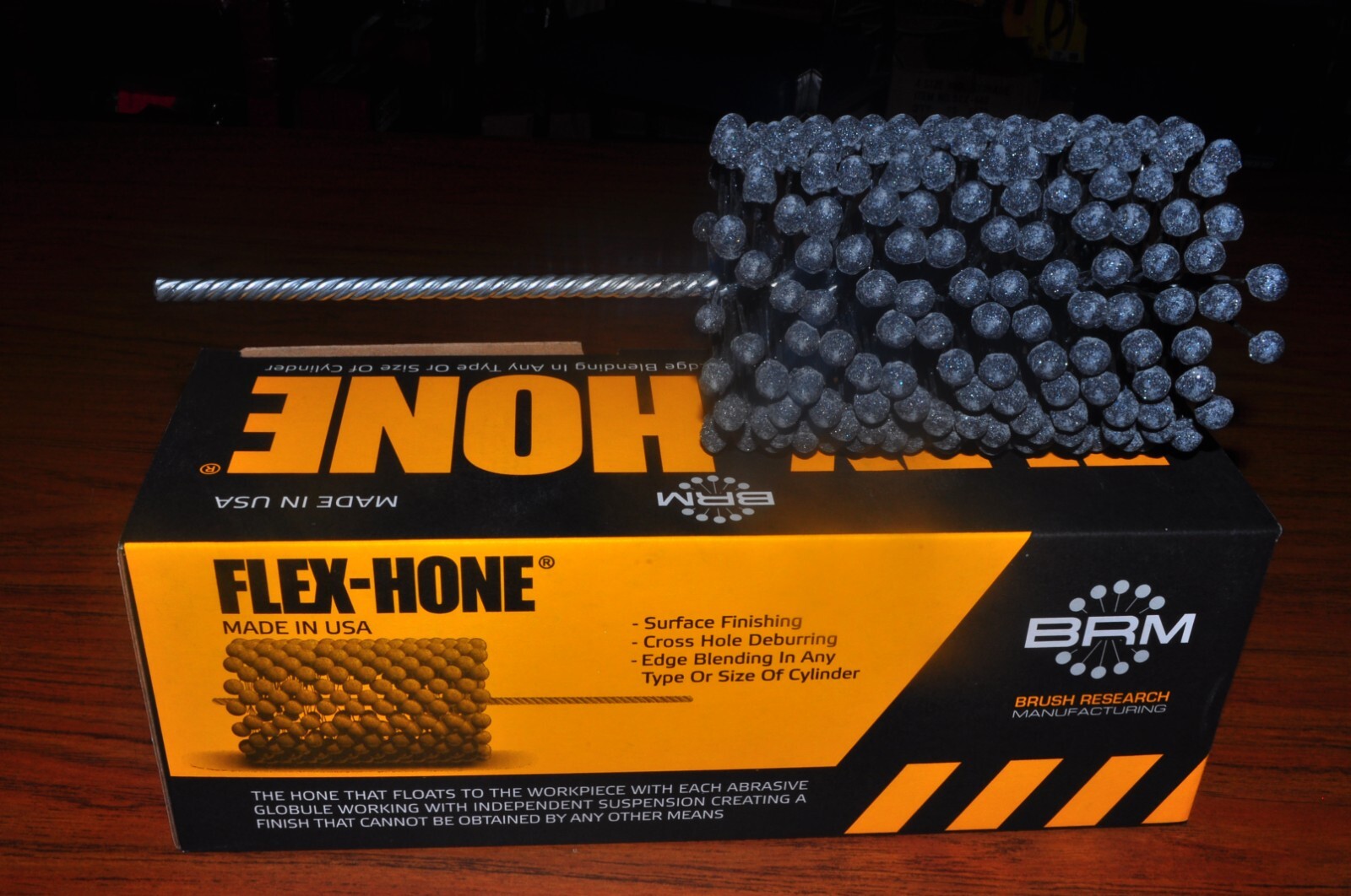 Cylinder Flex Ball Hone 4" to 3-3/4" (101mm) Deep120 SC Brush Research GBD40012