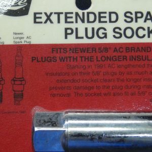 Extended Spark Plug Socket 5/8" Hex 3/8" Dr Lisle 51400 AC lengthened