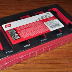 FUEL LINE FLARE NUT SOCKET 17,19,21,22,24 MM 3/8" DR LISLE 12090