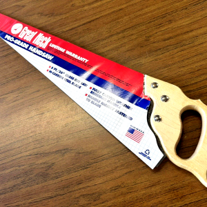 Great Neck P26 CROSS CUT SAW 8PT/26" INCHES SOLID WOOD HANDLE MADE IN USA