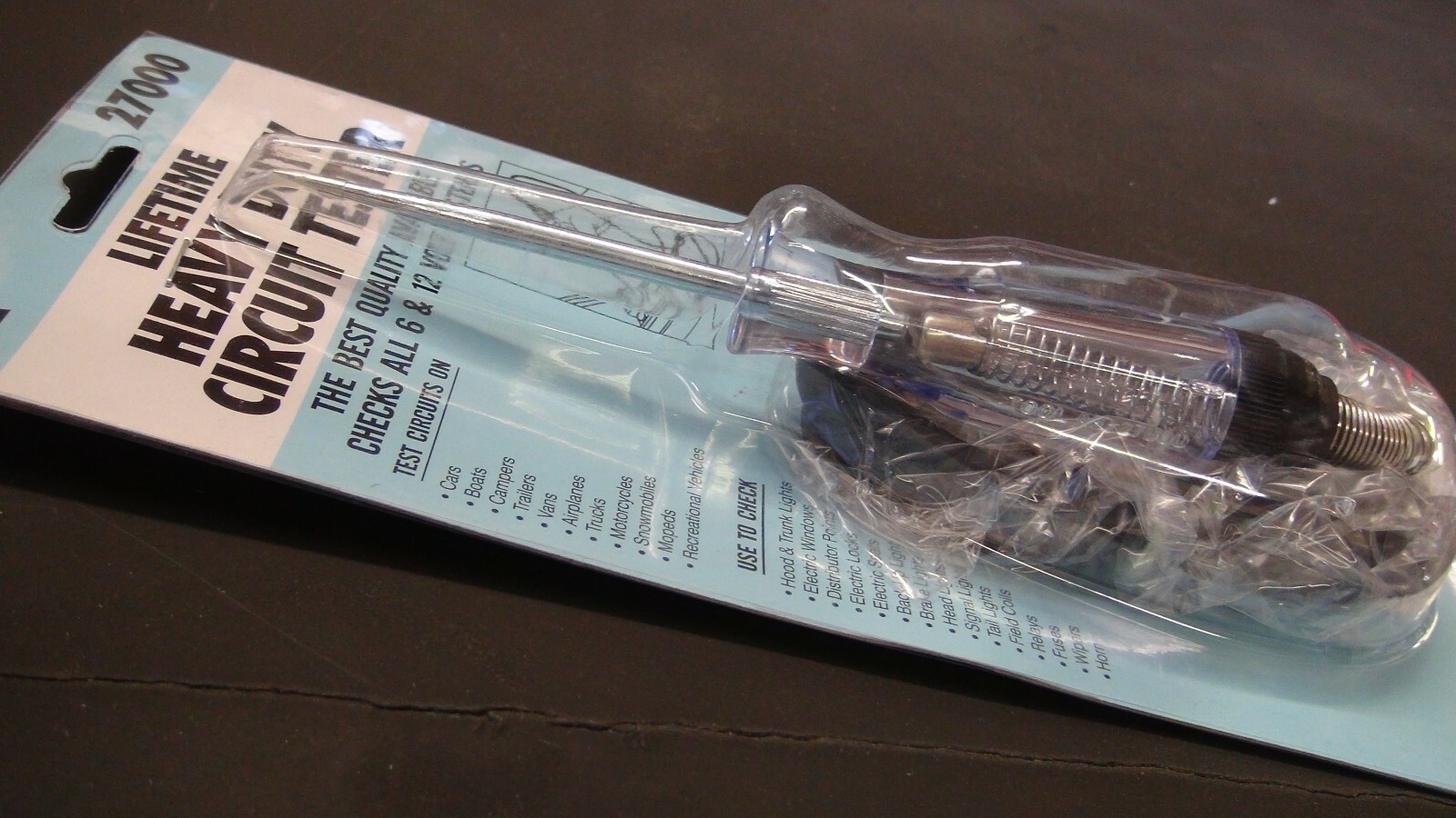 Heavy Duty Circuit Tester 6/12v Electrical circuit tester  Tool Aid  TA27000