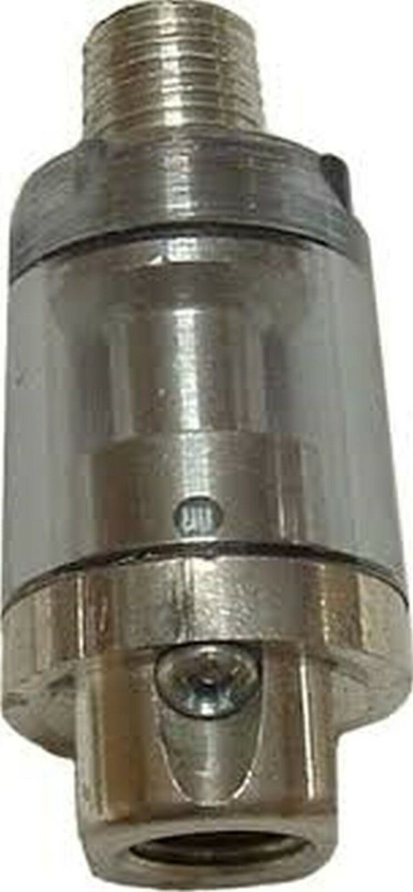 IN LINE AUTOMATIC AIR TOOL OILER  1/4"NPT- "The Oiler" Pneumatic Air Tool Oiler