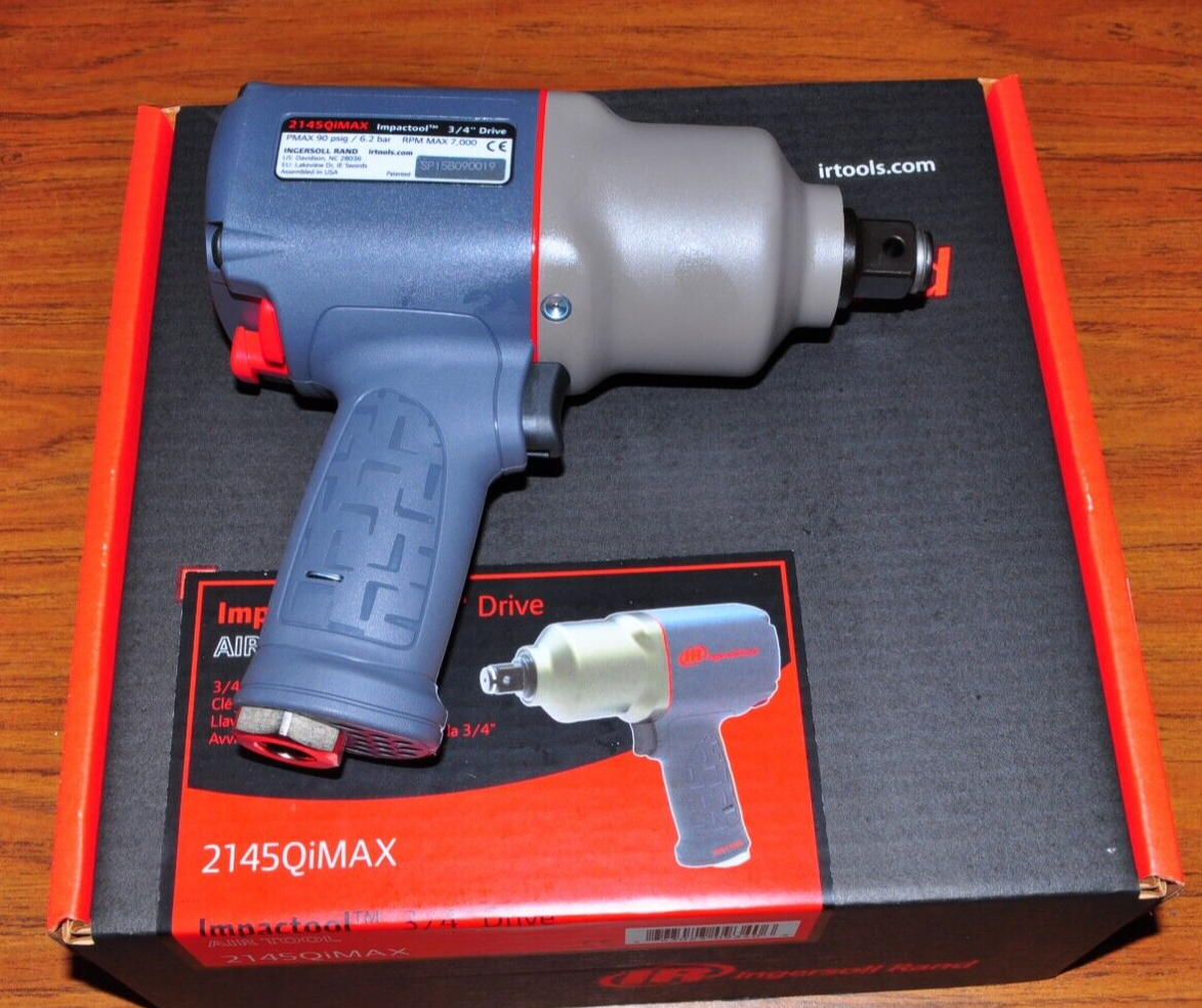 Ingersoll Rand  2145QIMAX 3/4" Heavy Duty Composite Impact Wrench max Power  USA