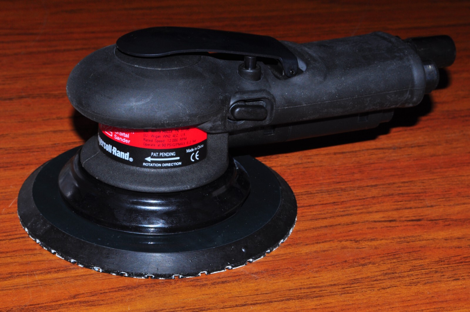 Ingersoll Rand 4151-2 Random Orbital 3/16" Air Sander 0.2 HP 6" Pad 12000 RPM