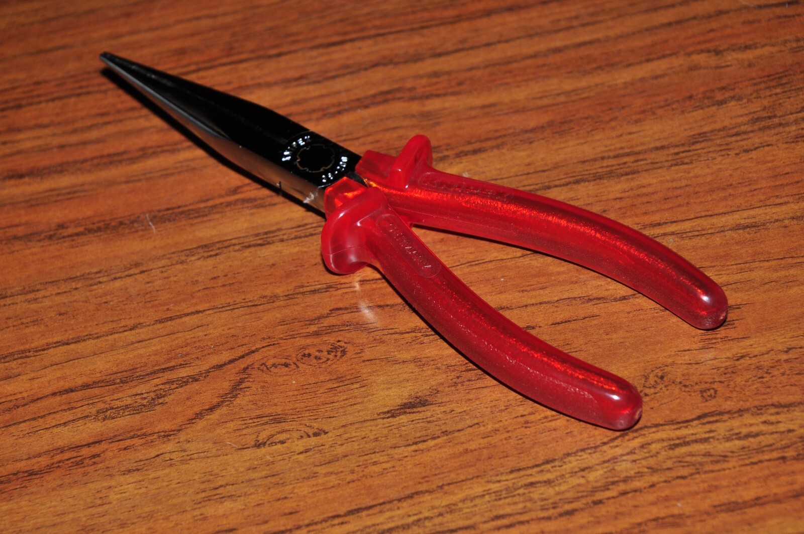 KNIPEX 38-200 8" LOng Nose Chrome Plated Insulated Plier Made in Germany