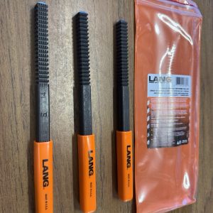 Lang Tools 2573 (Kastar) 3 PCS RETHREAD FILE SET Made in USA