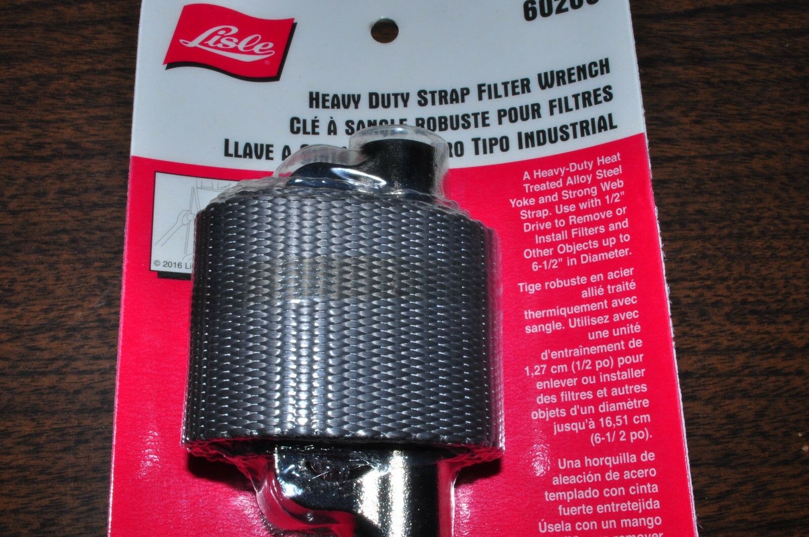 Lisle 60200 Heavy Duty Strap Filter Wrench