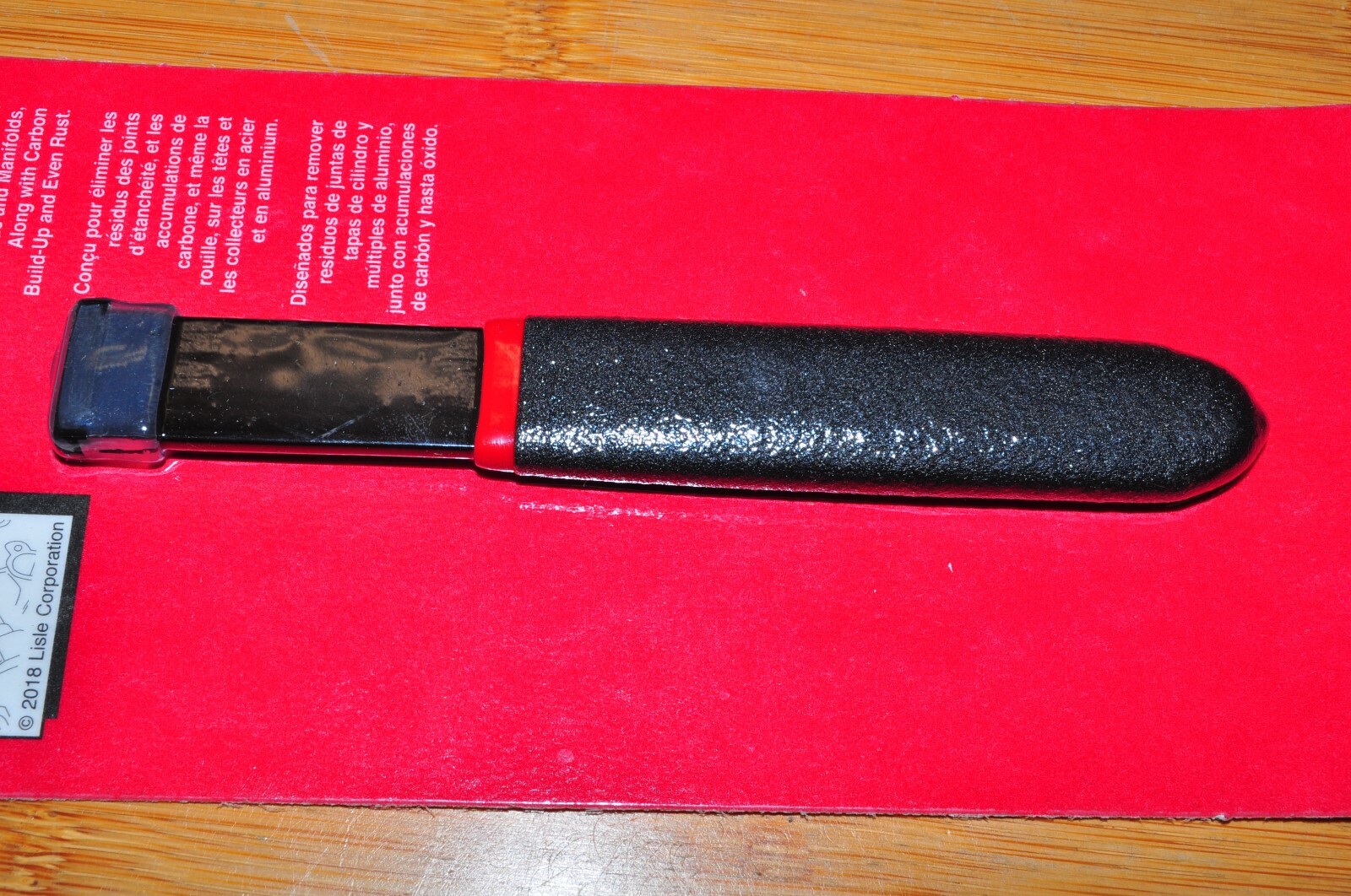 Lisle 81810 5/8" Carbide Scraper, 5" Gasket Residue  remover Made in USA
