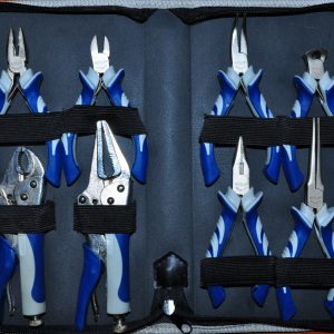Miniature Precision Pliers Set, 8 pc., with padded carrying case VIM MP200