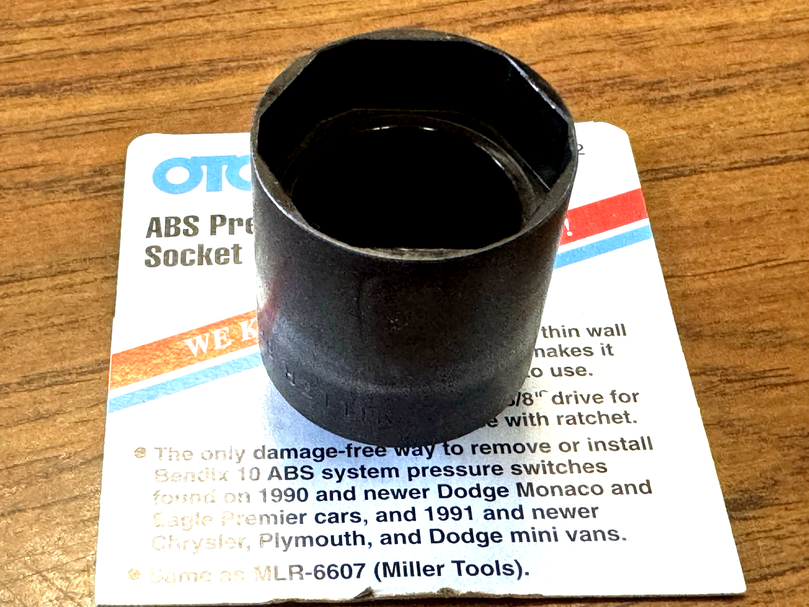 OTC 6002 ABS PRESSURE SWITCH SOCKET  same as MILLER 6607 Made in USA