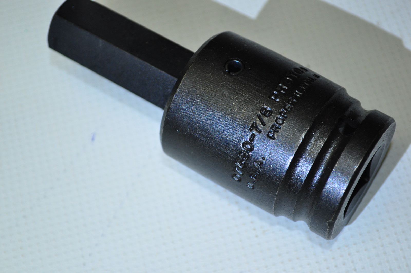 PROTO J075907/8 7/8" HEX KEY BIT 3/4" Drive Imact hex bit Made in USA