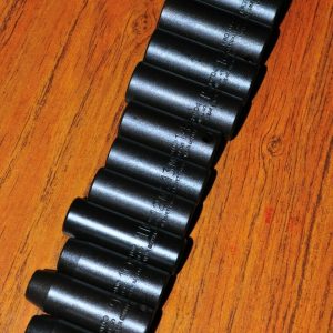 Proto J72217 3/8" DRIVE 12 PIECE METRIC THIN WALL DEEP IMPACT SOCKET SET - 6 POI