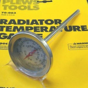 Radiator Temperature Gauge Plews 70-063 Made in USA