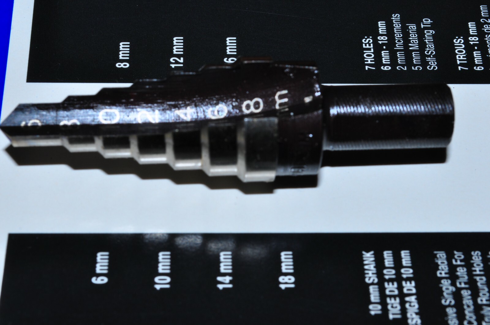UNI BIT STEP DRILL METRIC  #3M Unibit Self-Starting Stair step Bit  MADE IN USA