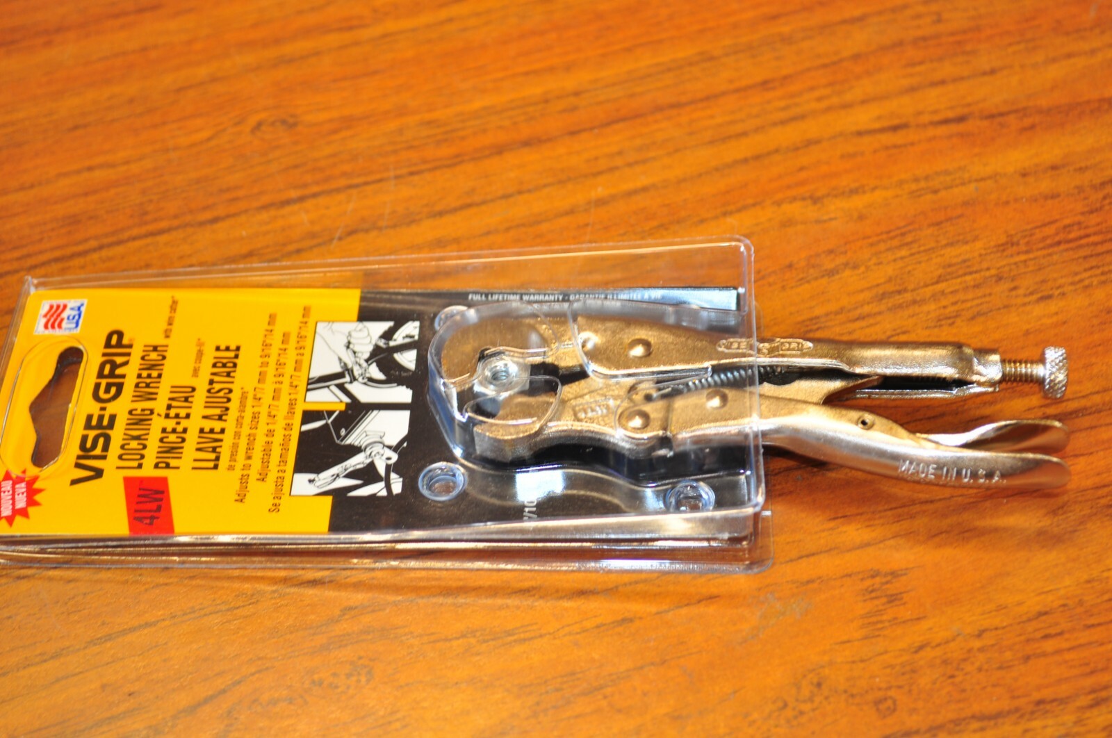 Vise Grip 4LW Locking Wrench with Wire Cutter Made in USA Discontinue! Rare!!!!