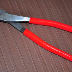 WIRE TERMINAL CRIMPER,CUTTING PLIER FOR NON-INSULATED ELECTRIC TERMINAL 9-3/4"LN