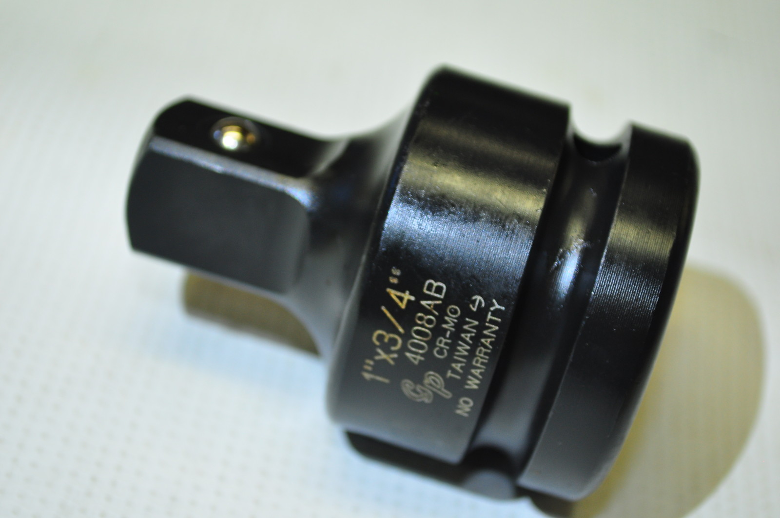 1" FEMALEX 3/4" MALE IMPACT REDUCER ADAPTER W/ FRICTION LOCK GREY PNEU  4008AB