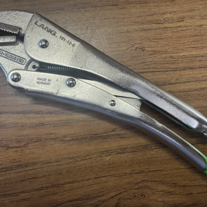 12" Locking Pliers Combination Prisma Curve jaws Lang 101-12-G Made in Germany