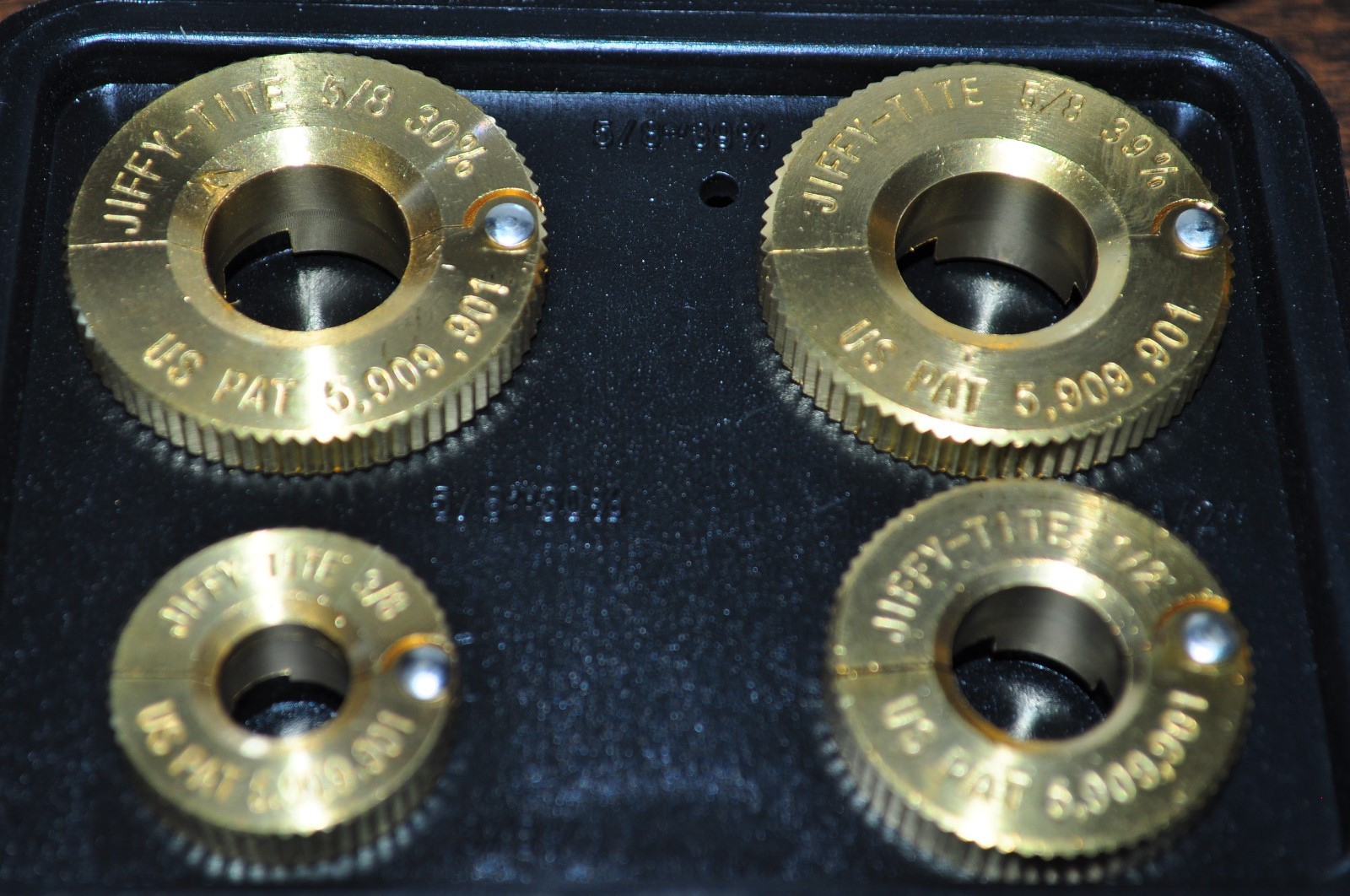 4 pc.Low Profile Jiffy-tite Disconnect Set 3/8", 1/2", 5/8"-30% -39% Lisle 22990
