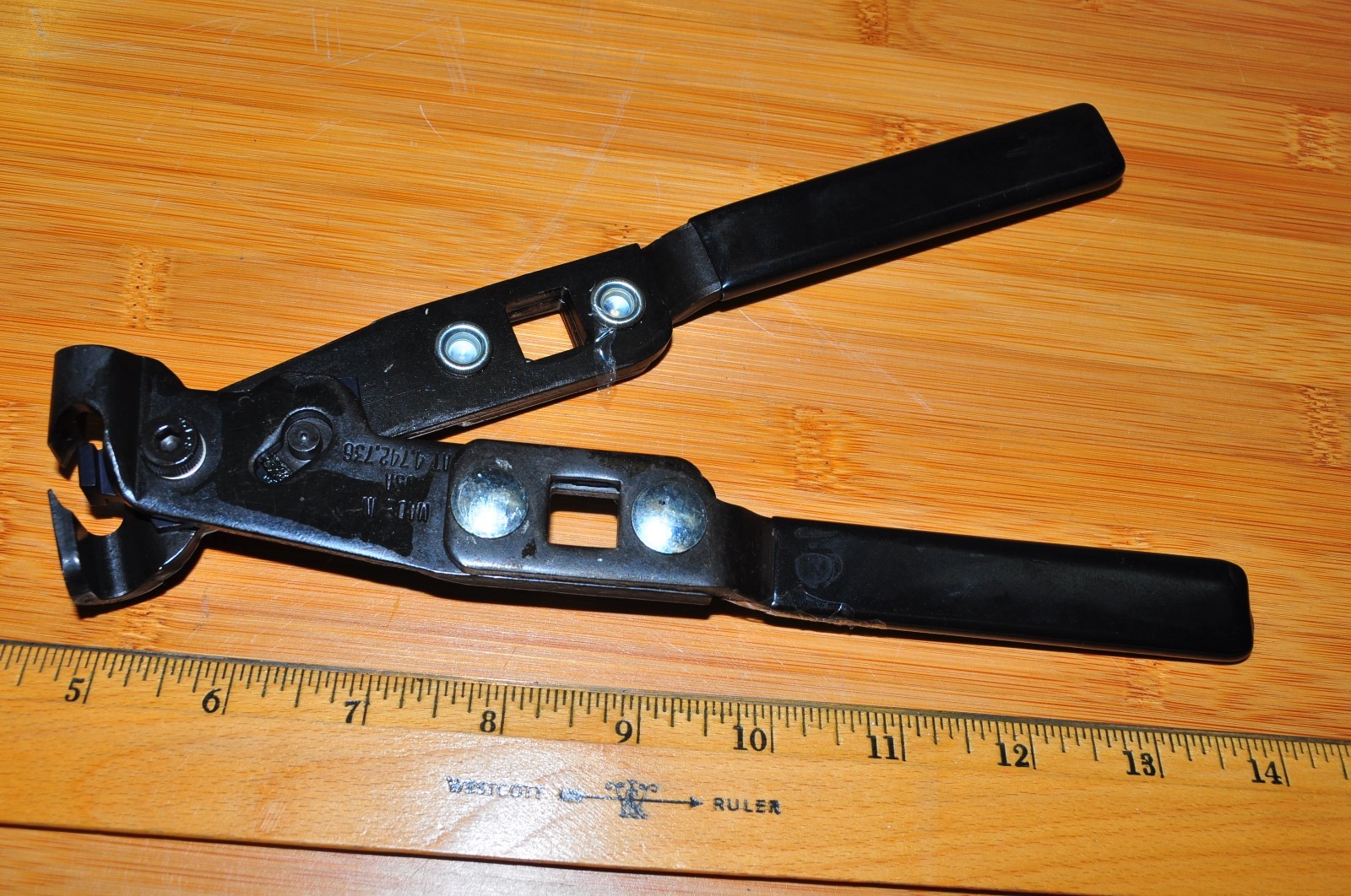 ATEC Trans Tool T-1217 Boot Seal Clamp Installer cam action Plier made in USA