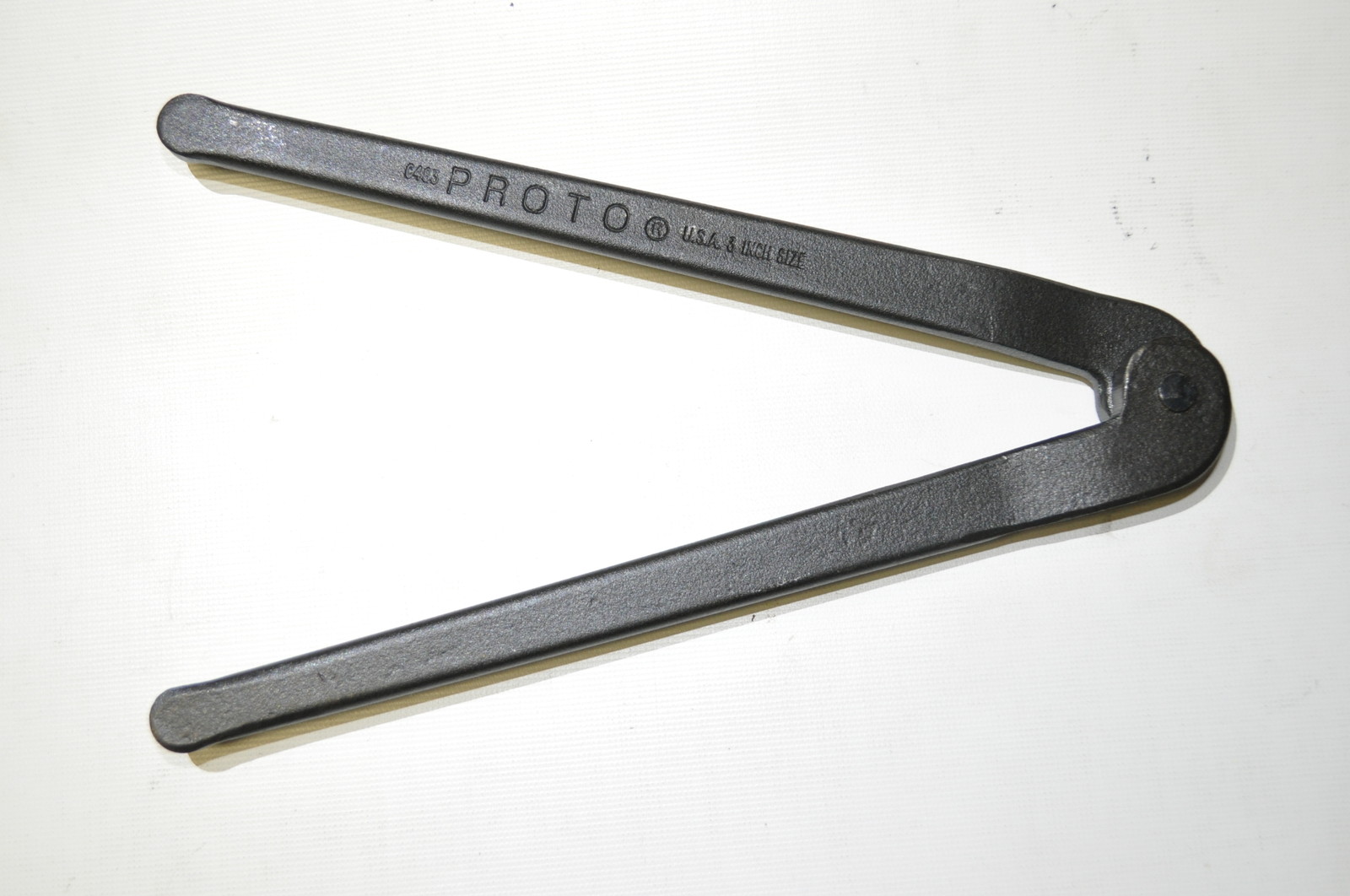 BLACK OXIDE ADJUSTABLE FACE SPANNER  1/4"PIN WRENCH 3" PROTO JC483 OR MARTIN 483