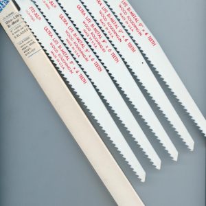Blu-Mol Rule Ind ULB-906S 9" long 6 Teeth  5 pcs set Bi-Metal Saw Blade USA