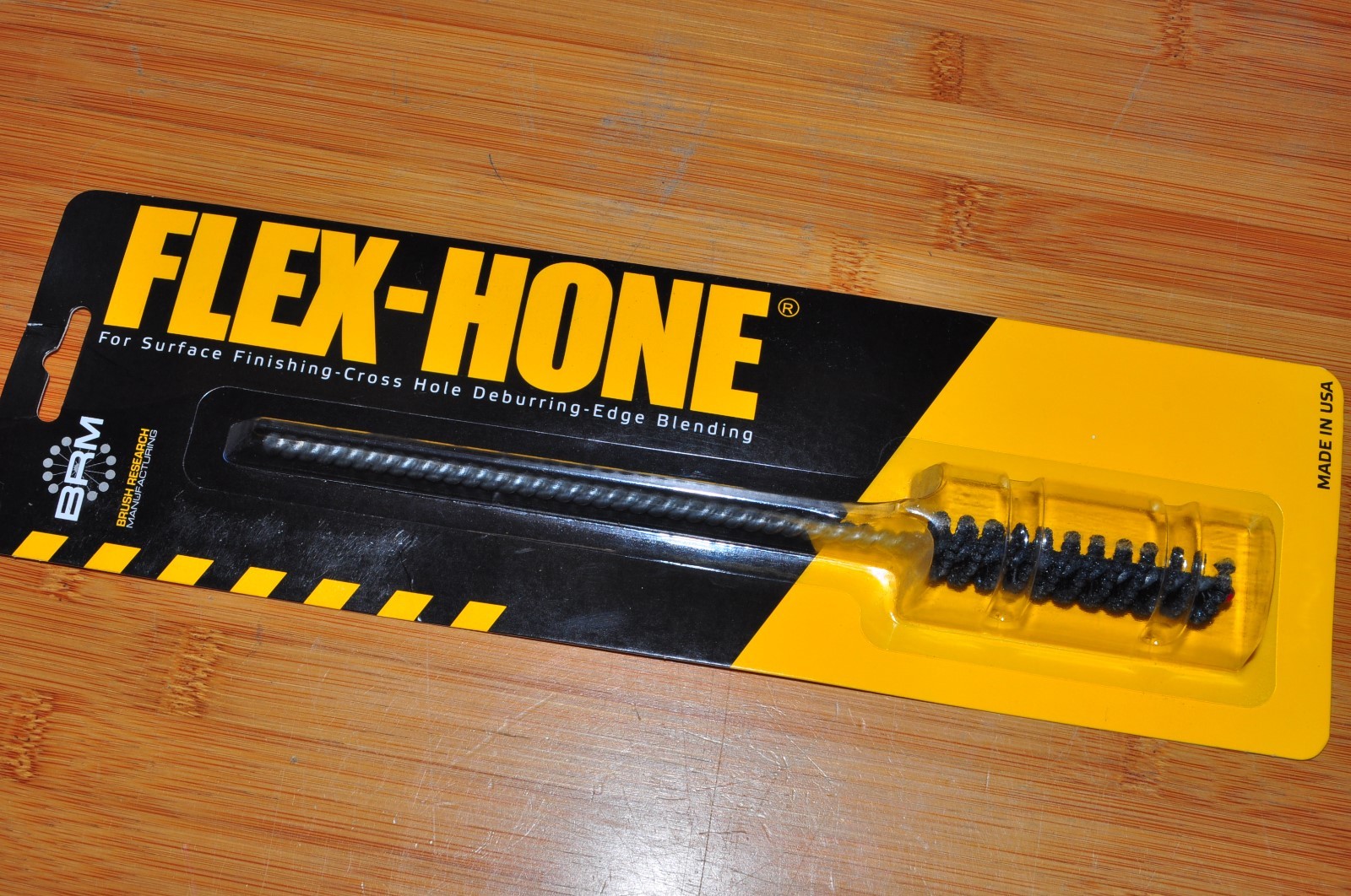 Brush Research BC 14mm .552" flex hone180 SC BRM BC14M 18 Cylinder Ball Hone