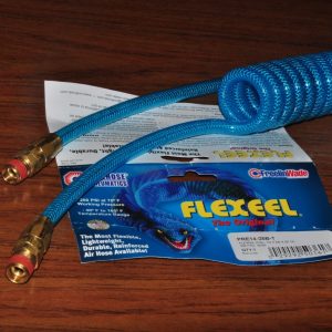 Coilhose PRE14-25B-T Flex Coil hose 25fts-Rinforced Rusavble swivel 1/4" NPT USA