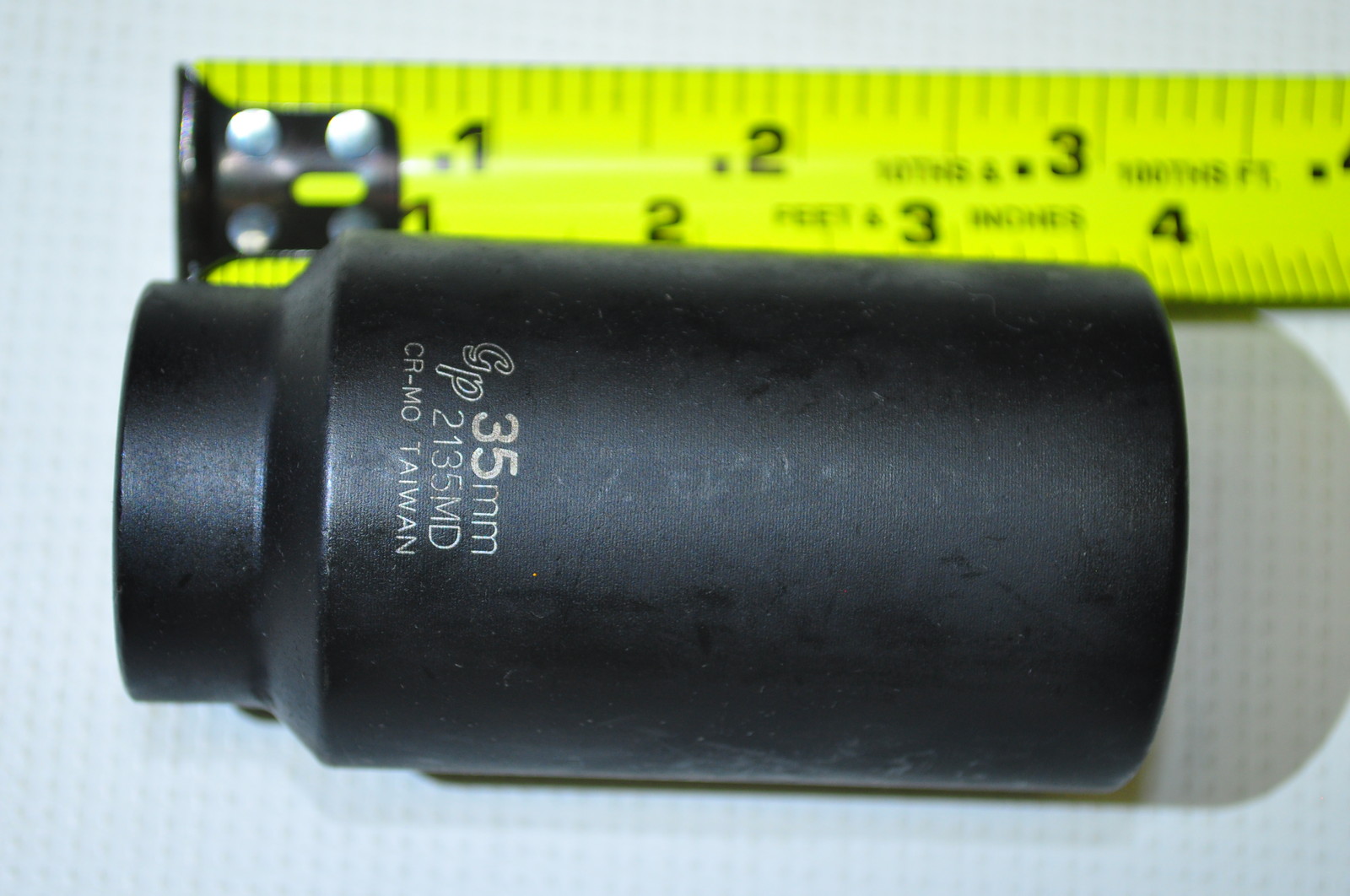 Grey Pneumatic 2135MD Air Impact Deep  35mm 12pt Socket 1/2" Dr 3-1/2" L