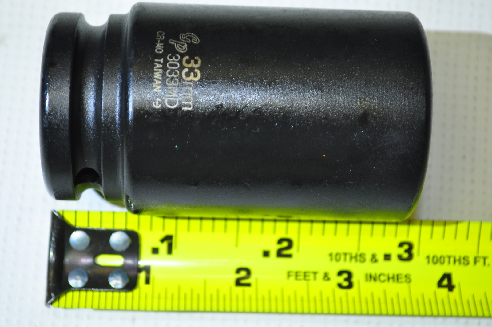 Grey Pneumatic 3033MD Air Impact Deep  33mm 6 POINT Socket 3/4" Dr 3-1/4" L