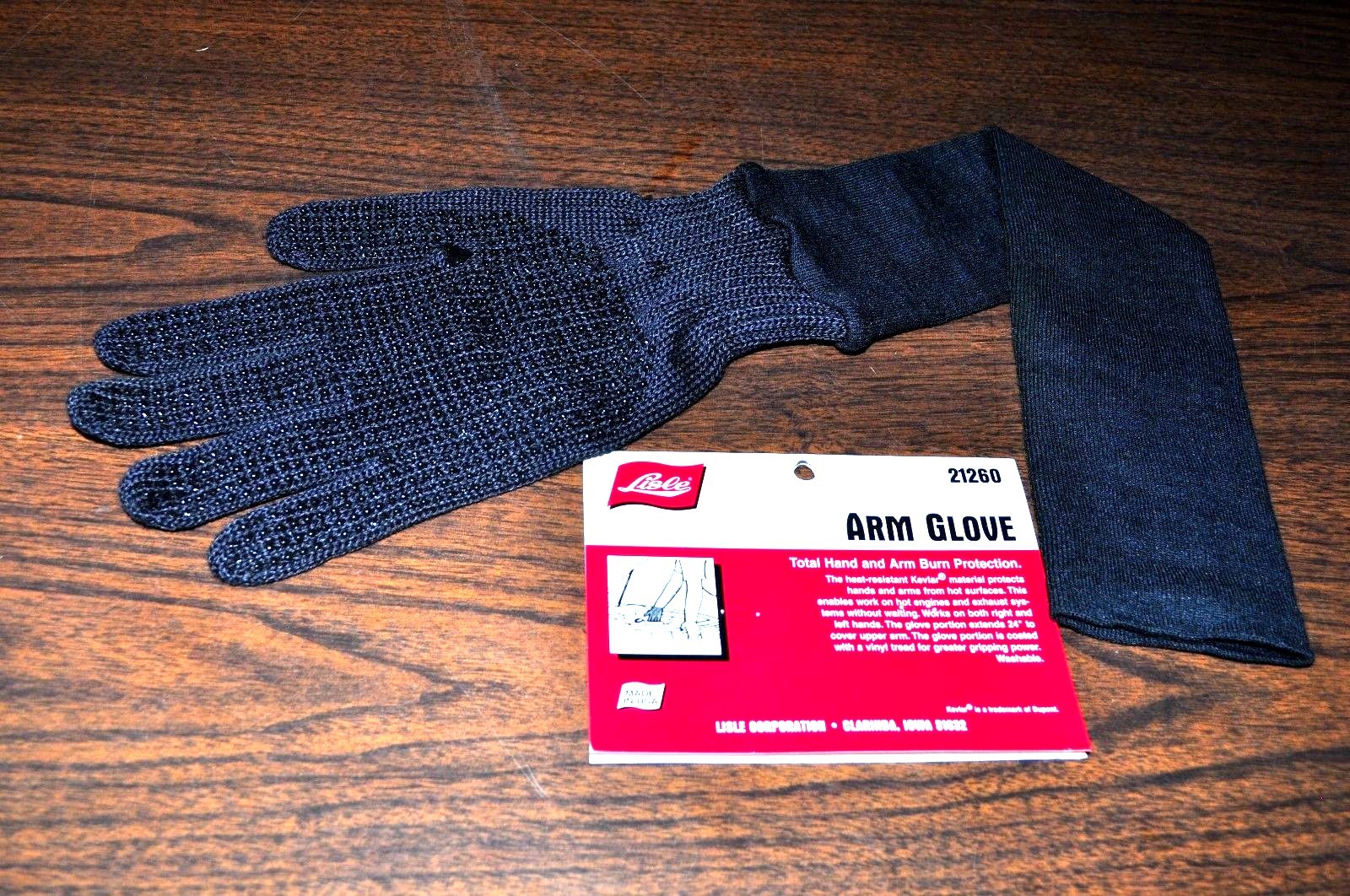 Heat resistant Arm Glove 24" long Lisle 21260 Made in USA