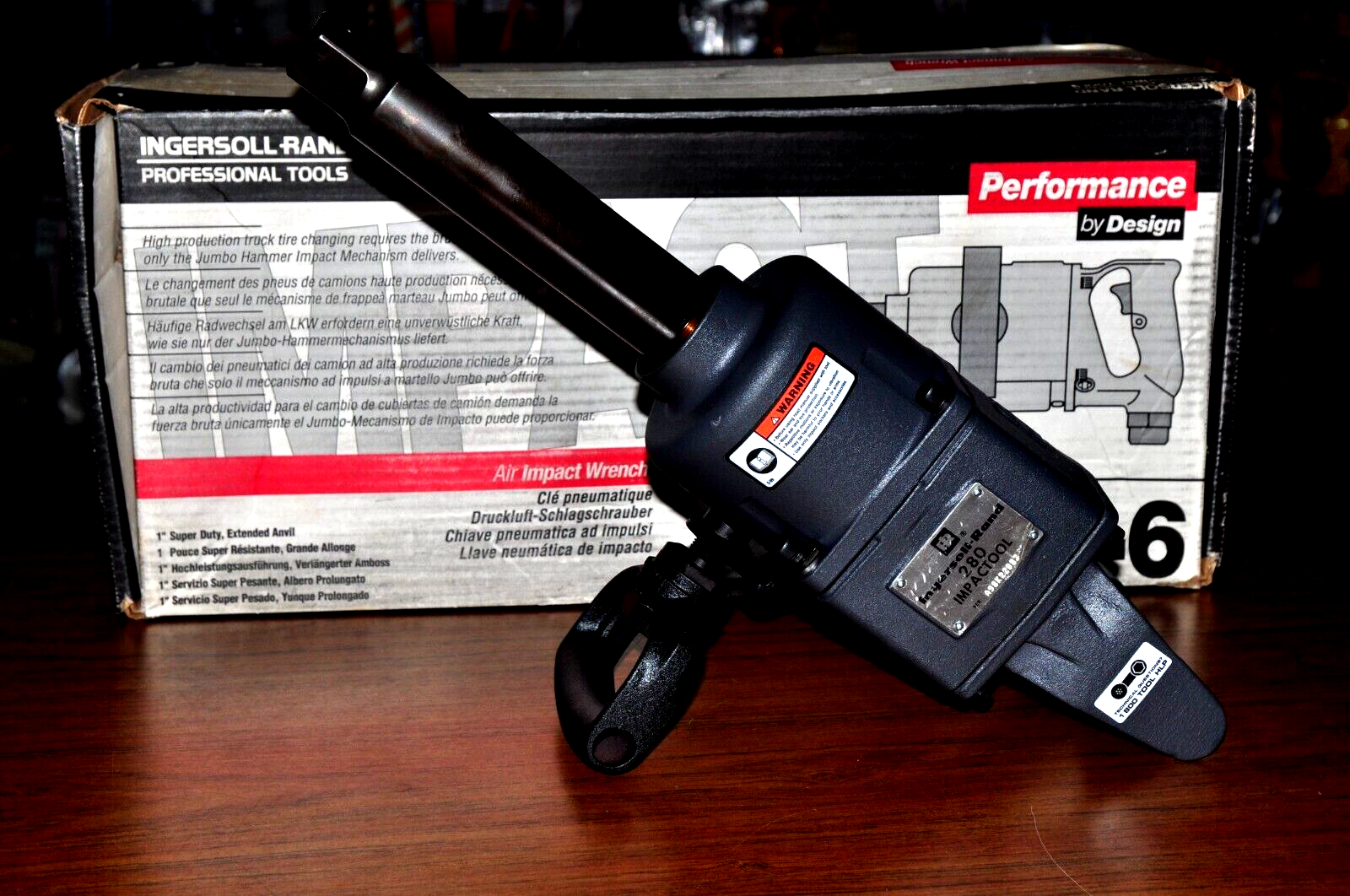 Ingersoll Rand 1" Super-Duty Air Impact Wrench 280-6 - Image 5