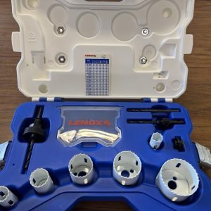 Lenox 30808-600P 10PC Plumber's Hole Saw Kit 3/4" to 2-/4" Bi-metal USA