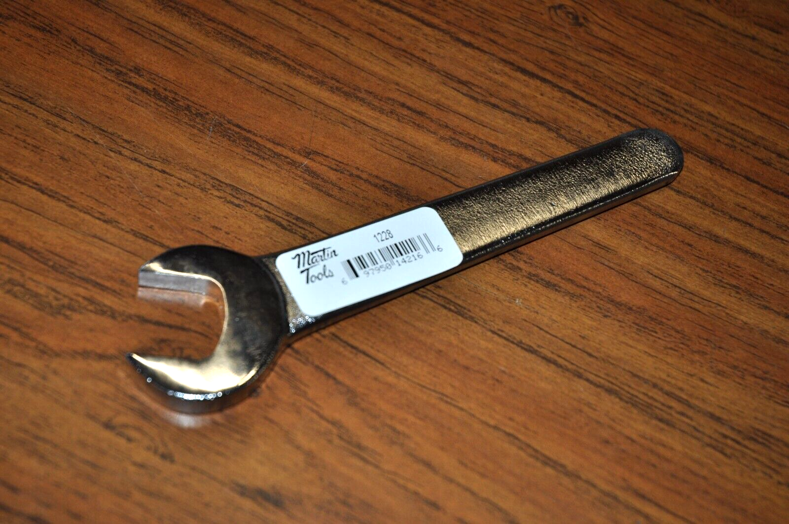 Martin 1228 Short Thin Pattern Service Wrench size 7/8" 30 degree angle USA