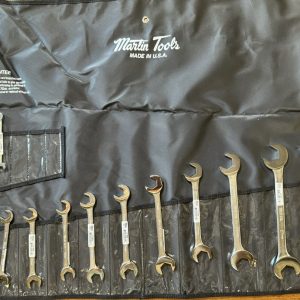 Martin OB15KM Hydraulic Wrench Set, 15 Pieces ranging from 10mm to 30mm in Roll