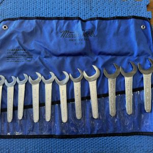 Martin Sprocket #SW11KM 11 Pcs 30 Degree Angle Service Wrench 19-40 MM Made USA