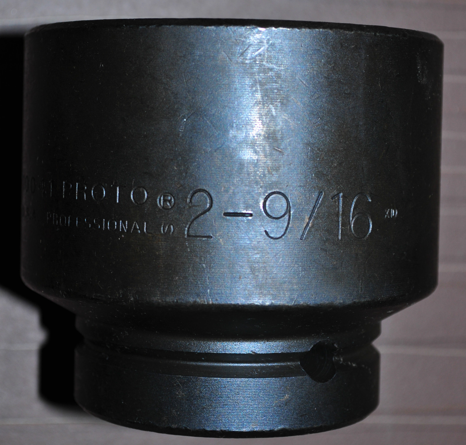 Proto® 1" Drive Impact Socket Size:2-9/16 " IN - 6 Point Made in USA J 10041