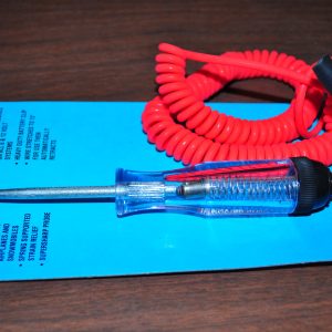 S & G Tool Aid 27300 Heavy Duty Circuit Tester test light clip retra 12' cord