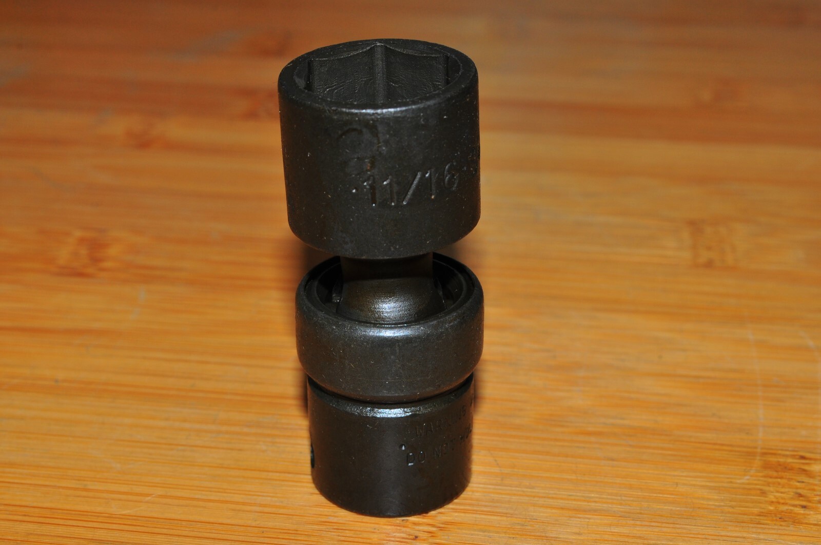 SK 33322 3/8" Drive 6 Point Swivel Impact Socket 11/16" Made in USA