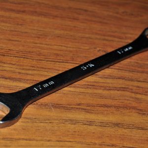 SK 88517 SuperKrome 12 Point Long Pattern Combination Wrench 17 mm Size