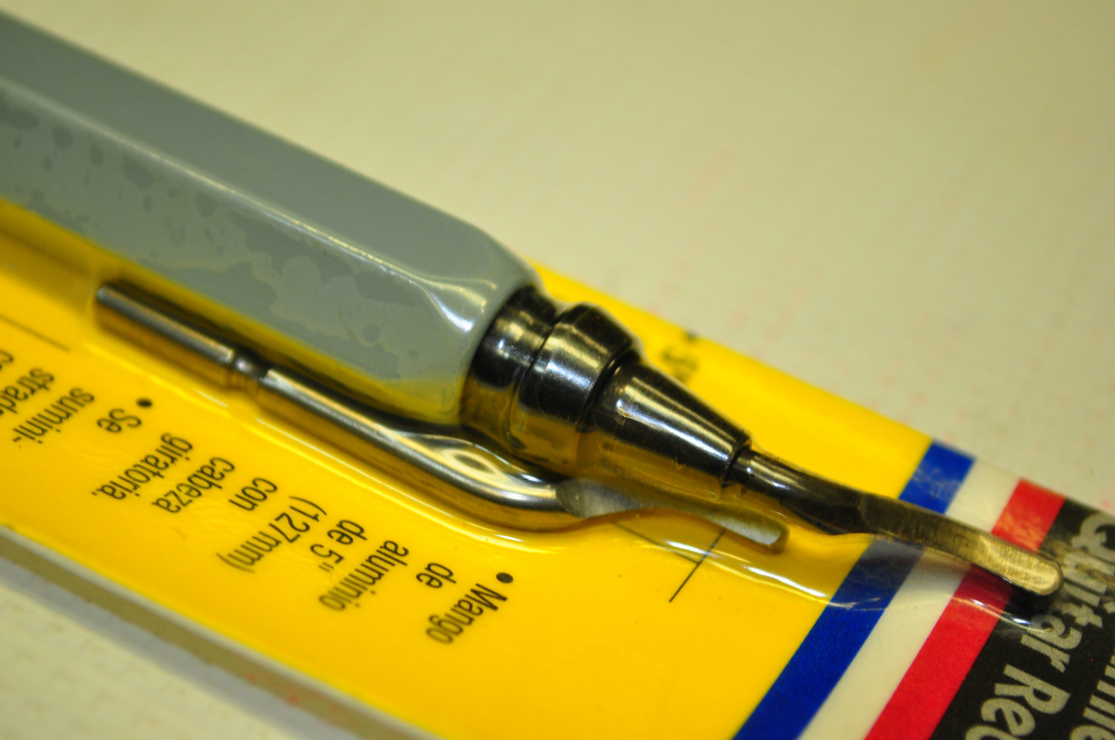 Swivel Head Deburring Tool with extra Blade Made in Israel Old stock.